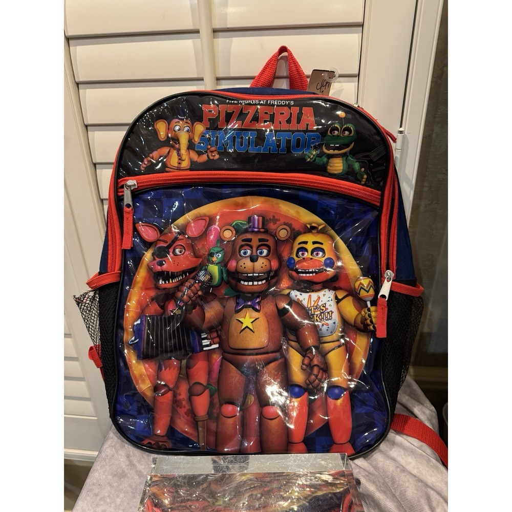 FIVE 5 NIGHTS at FREDDYS FNAF Backpack‎ Freddy Foxy pizzeria simulator